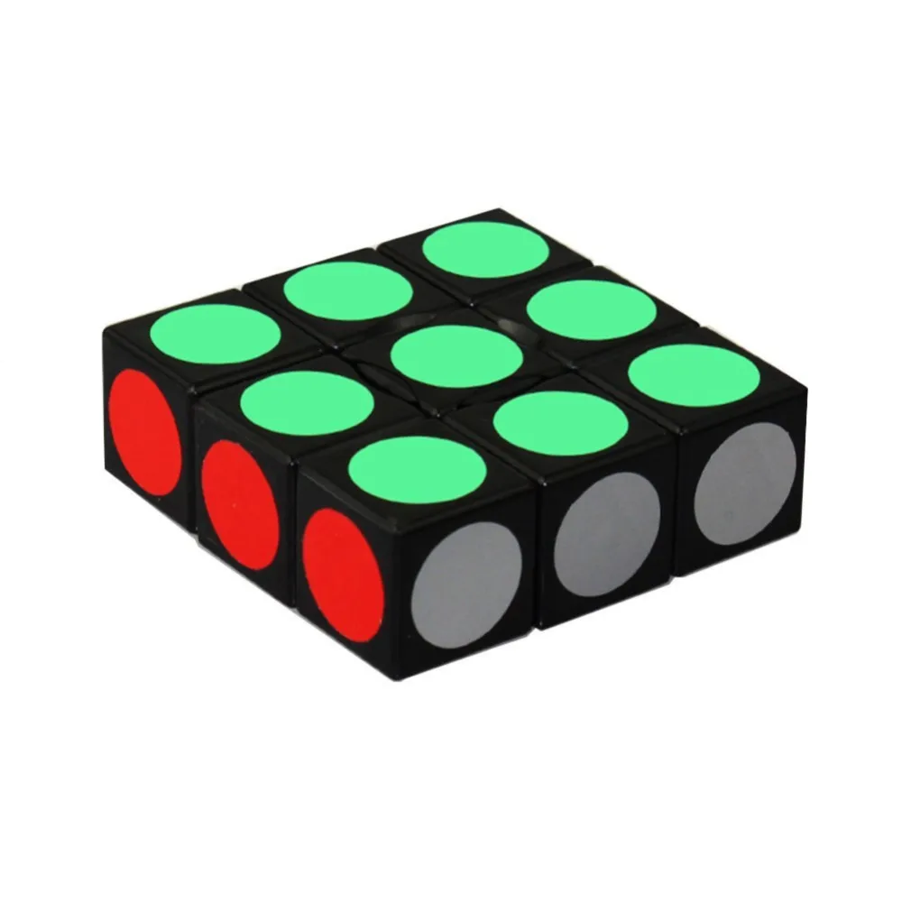 1X3X3 волшебный куб головоломка Пятно Стикер гладкие образовательные головоломки для детей игрушки(S0