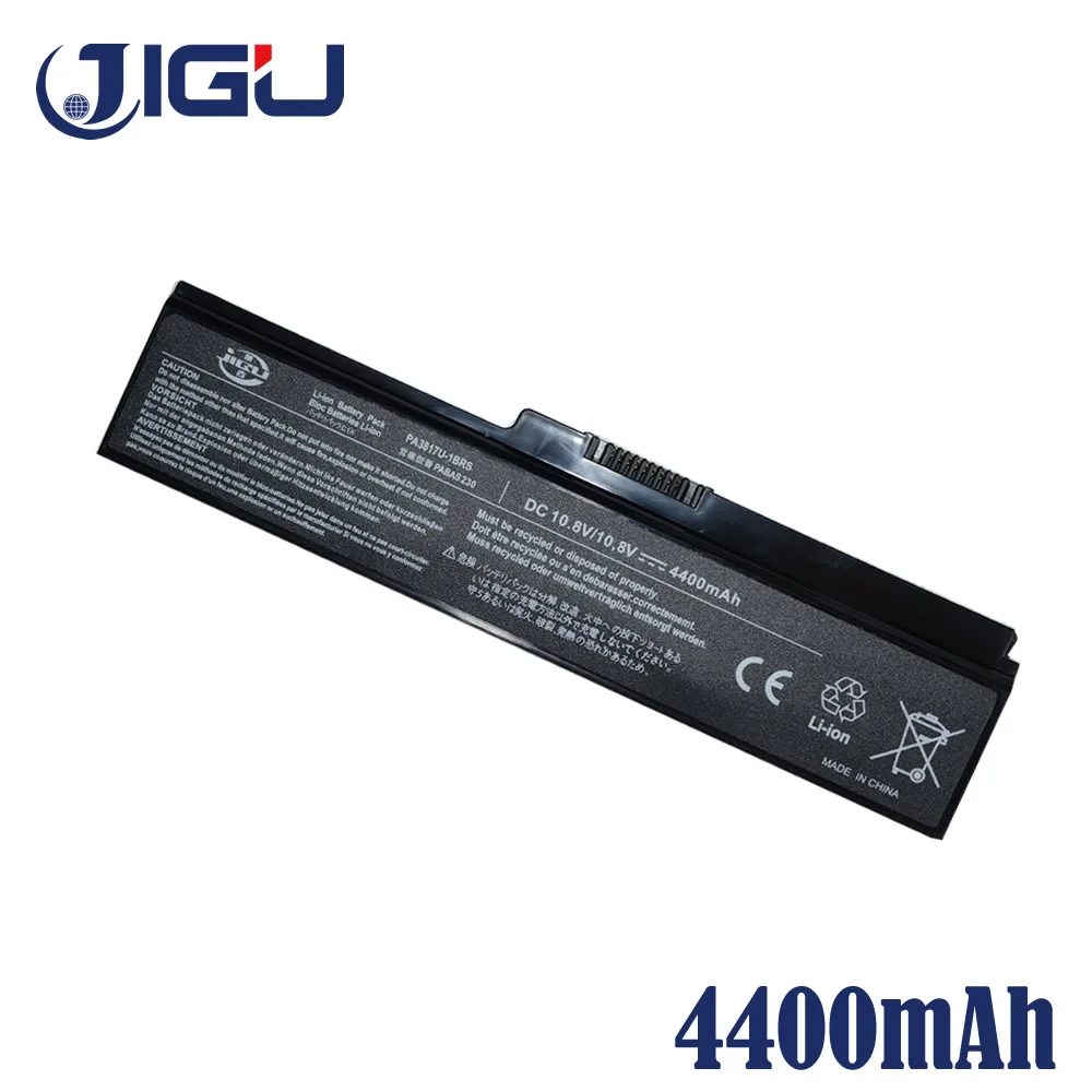 JIGU 6 ячеек PA3817U 1BAS 1BRS Аккумулятор для ноутбука Toshiba Satellite L755 L735 13W S5253 L770D L775 L750D
