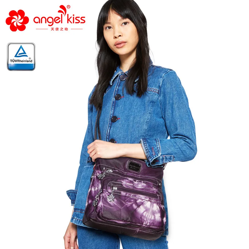 Angelkiss Брендовая женская сумка 2019 Новая летняя на одно плечо Маленькая квадратная