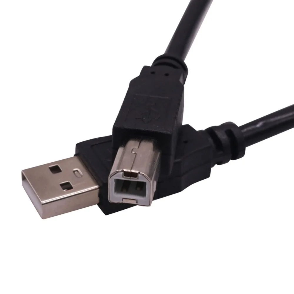 1 шт. чёрный квадратный Кабель для принтера 4 м|cable data|cable 4cable c |