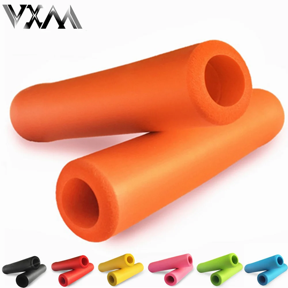 VXM силиконовые ручки Анти-занос, удар-поглощая мягкая MTB ручки Ultraight велосипедный руль велосипеда Запчасти