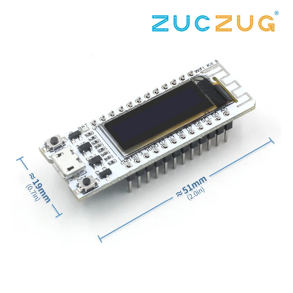 ESP8266 wifi чип 0,91 дюймов OLED CP2014 32Mb Flash ESP 8266 модуль Интернет вещей плата PCB для NodeMcu