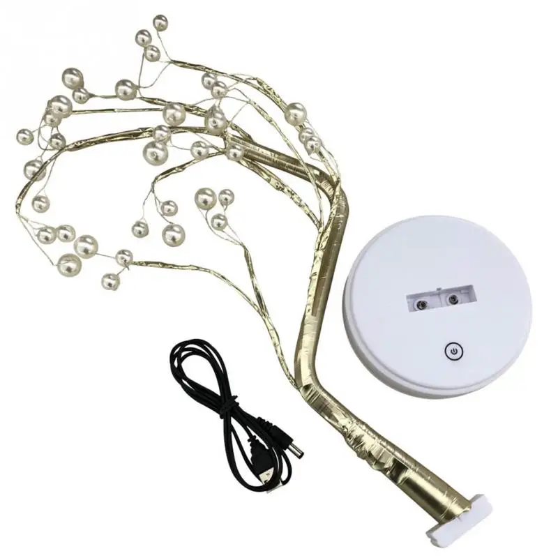 36LEDs108LED дерево форма ночник вечерние свадебные украшения Наружная Гирлянда Свет DIY медная проволочная лампа домашний декор'