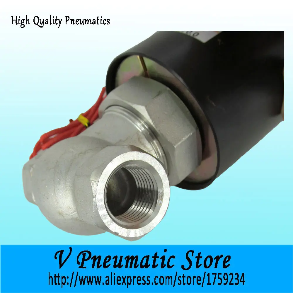 half inch 2/2 way pilot acting normally closed stainless steel steam solenoid valves US 2L model | Обустройство дома