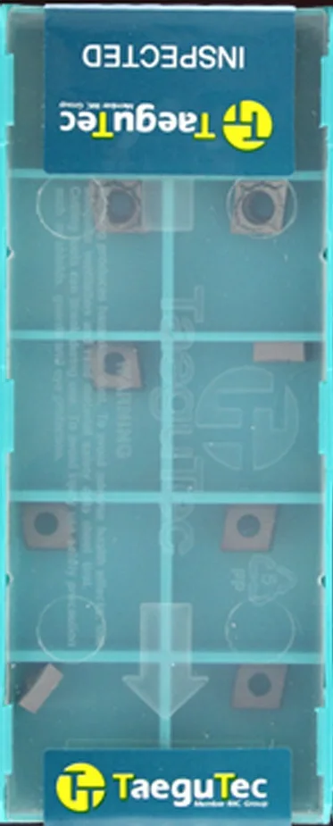 

tungsten carbide inserts CCMT060202FG CT3000 Taegutec CCMT 060202 FG CT3000 for steel cast iron or stainless steel