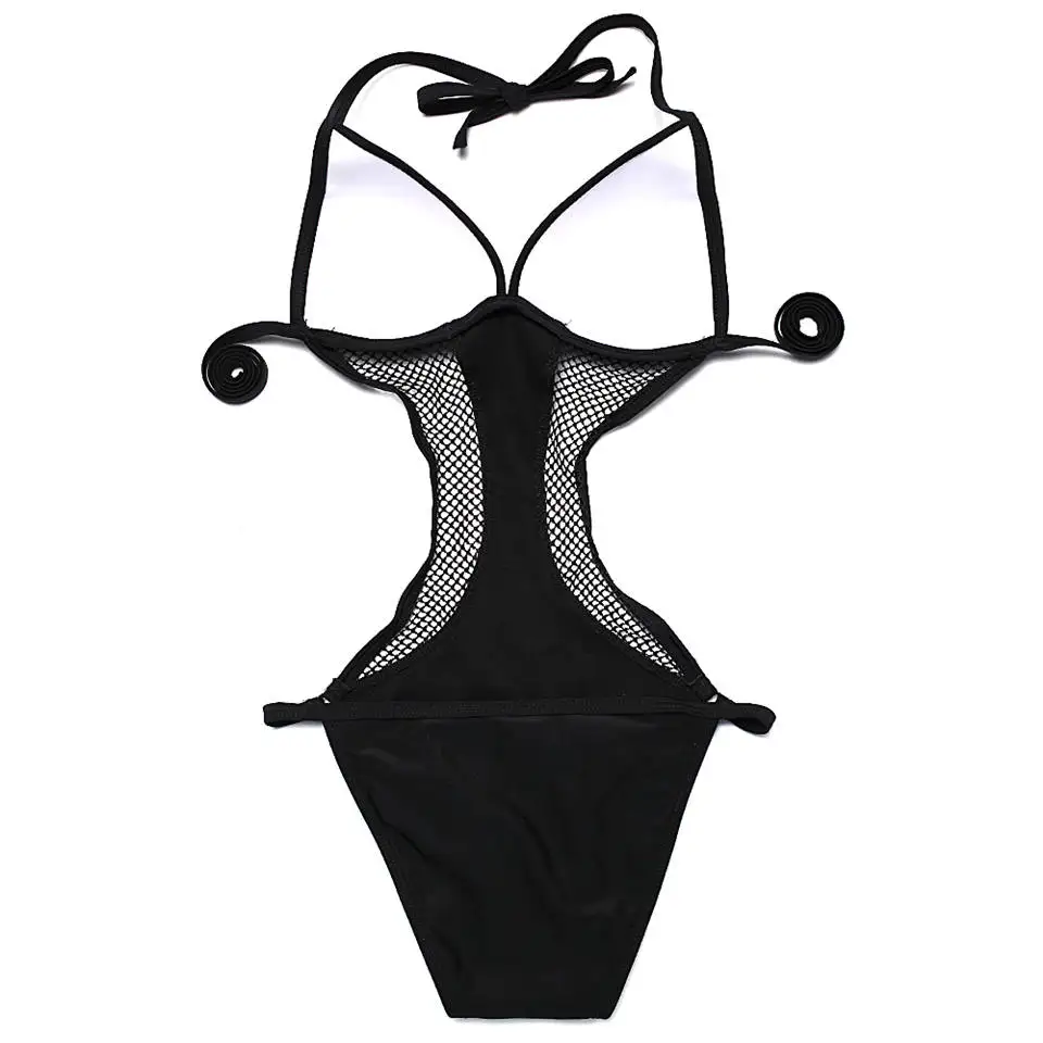 BANDEA Цельный купальник женский монокини с леопардовым принтом пуш ап боди лето 2019