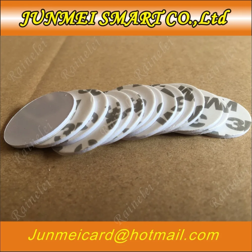 50pcs13.56Mhz UID RFID Клейкая Наклейка круглая монета карта сменная перезаписываемая