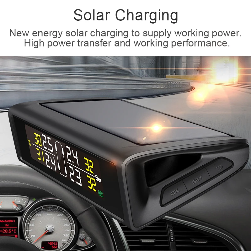 Junsun TPMS шин Давление мониторинга Системы Пластик случае автосигнализации logicar с 4