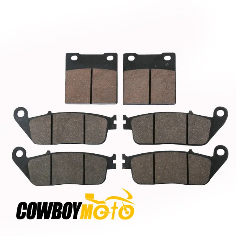 Мотоцикл 6 шт./компл. передние и задние дисковые Тормозные колодки для SUZUKI GSXR600F GSX-R