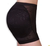 fashion lace seamless women panty bottoms up underwear pad butt panty bottom pad hip panty body shaping buttock up lace panty