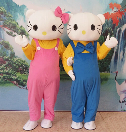 EVA шлем hello Kitty маскоты костюмы из мультфильма Kitty Cat Одежда Рекламные костюмы Хеллоуин вечеринка в честь Дня Рождения
