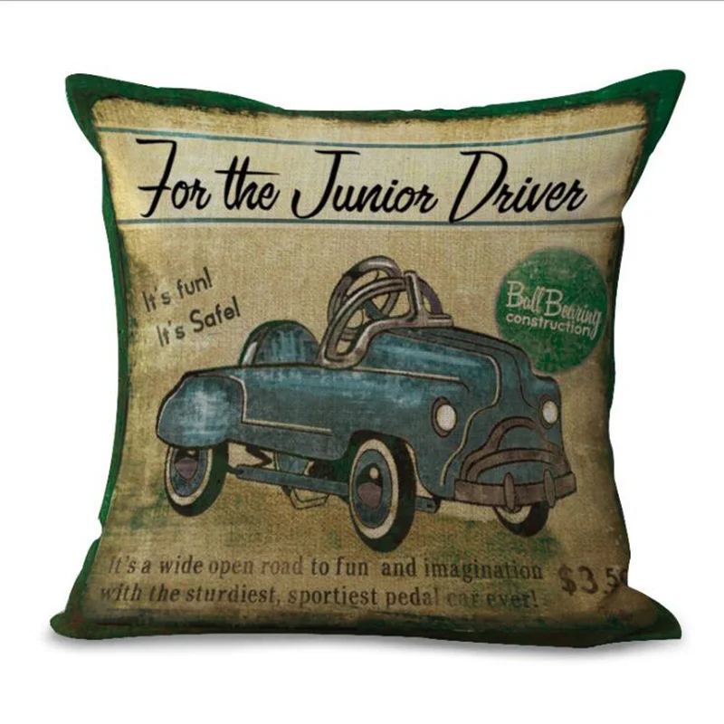 Декоративные подушки промышленной революции трафика инструменты европейские