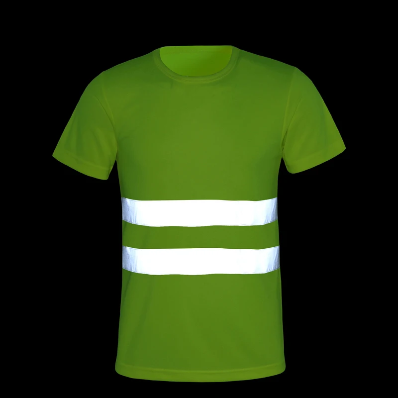 Светоотражающие топы с высокой видимостью быстросохнущая рабочая одежда