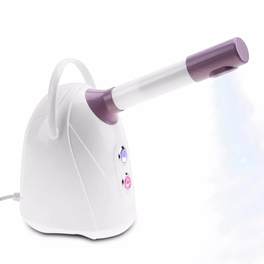 Hot/Cool Ionic Facial Steamer Mist Sprayer Ozone Vaporizer SPA Steaming Machine Beauty Instrument Face Skin Care Tools