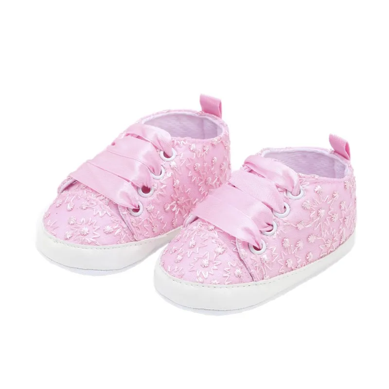 Обувь для новорожденных классические кроссовки с вышивкой повседневная детская