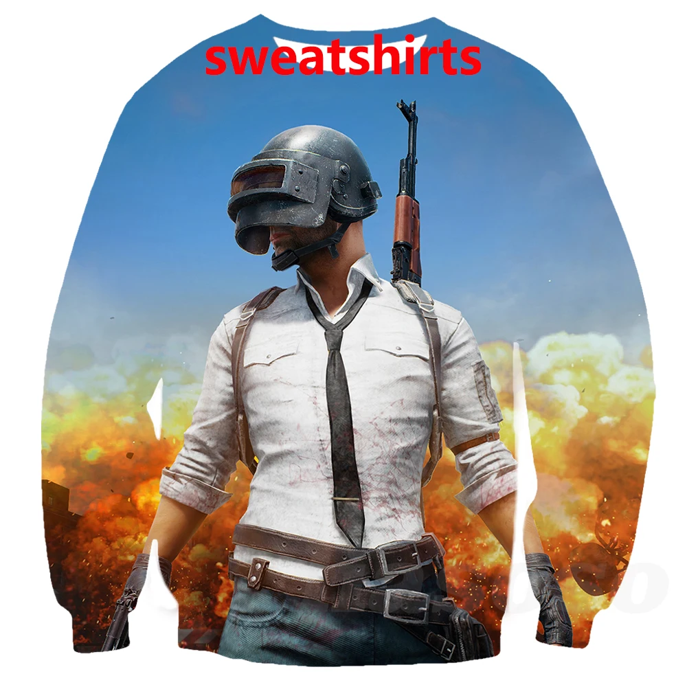 Pubg mobile 3d Принт футболки/кофты/толстовки/брюки для девочек модные мужчин веселое
