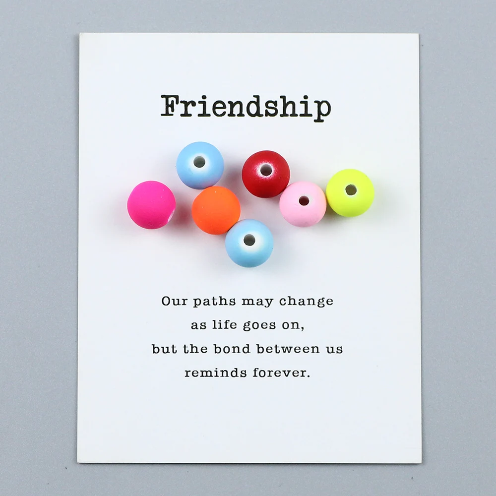 WLYeeS 100 шт./упак. акриловые резиновые бусины карамельного цвета 10 мм круглый шар