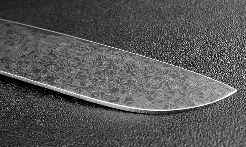 Нож XITUO Santoku 7 дюймов кухонные ножи шеф повара высокоуглеродистая Нержавеющая