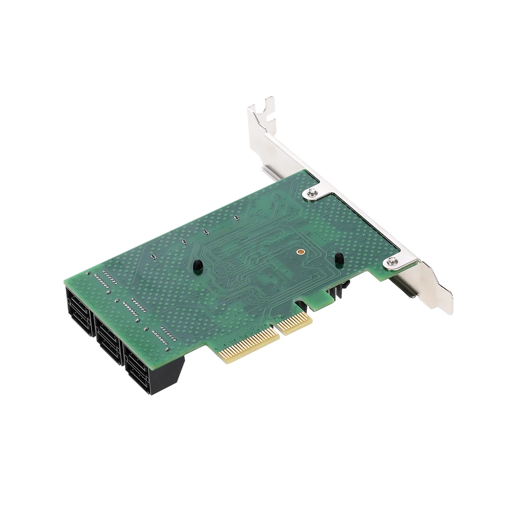Плата контроллера PCI-E SATA III PCI-SATA адаптер с 8 портами плата расширения