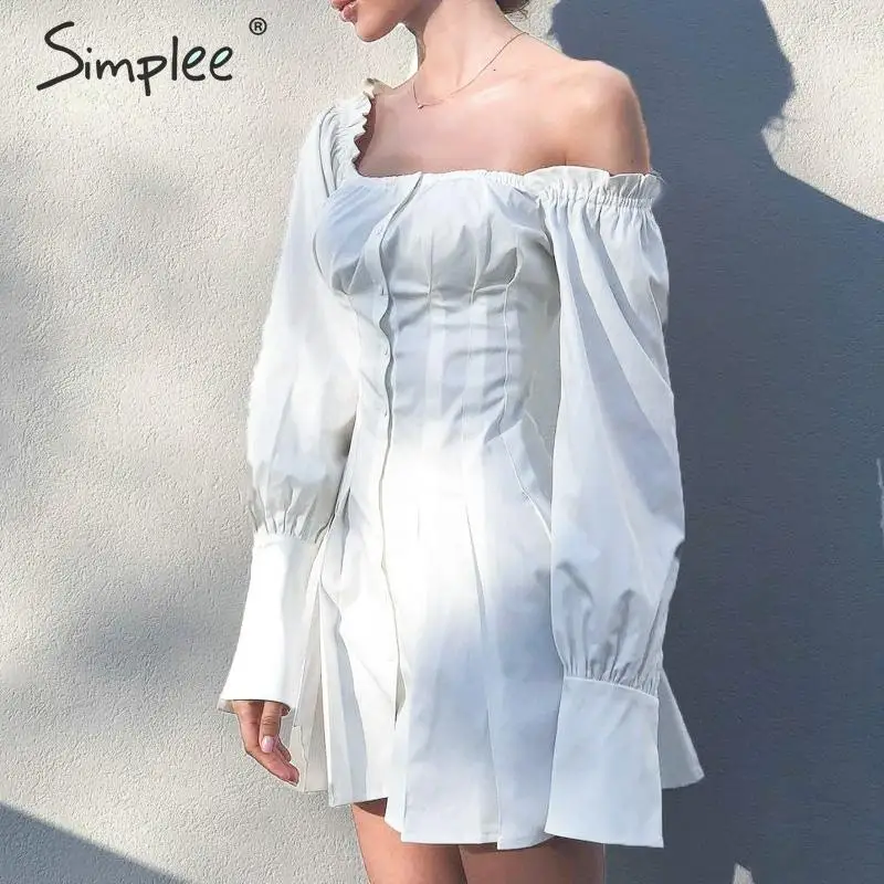 Милое элегантное женское платье с длинным рукавом гофрированное вырезом