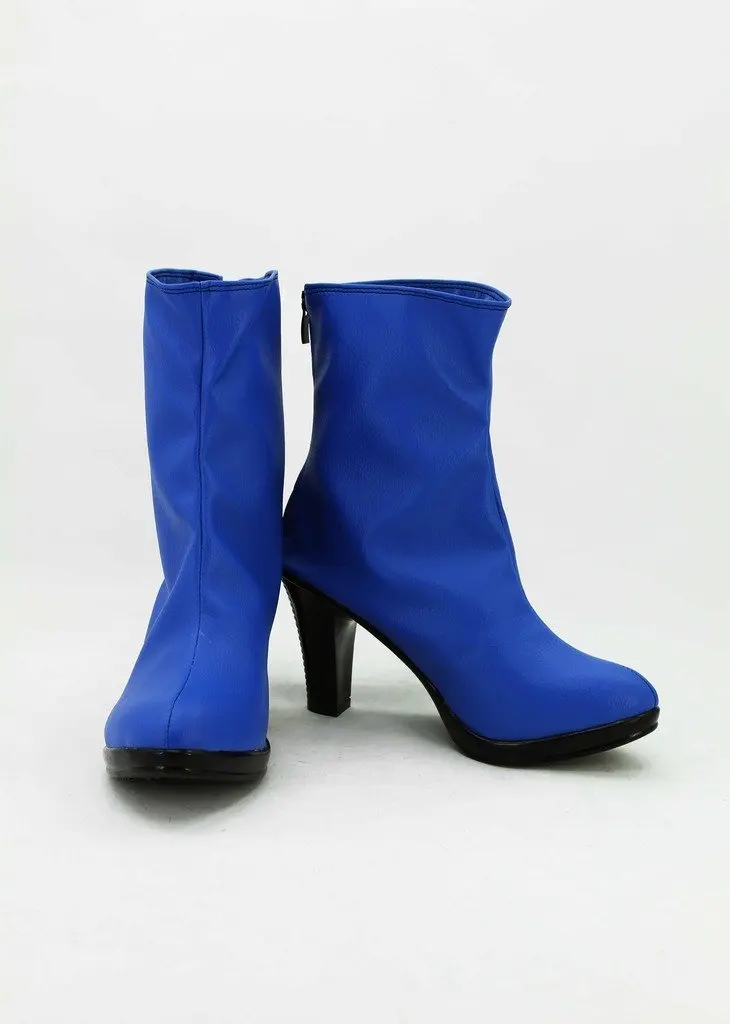 Jolyne Kujo Cosplay JOJO'S BIZARRE ADVENTURE 6 Blue Boots Custom Made Any Size | Тематическая одежда и униформа