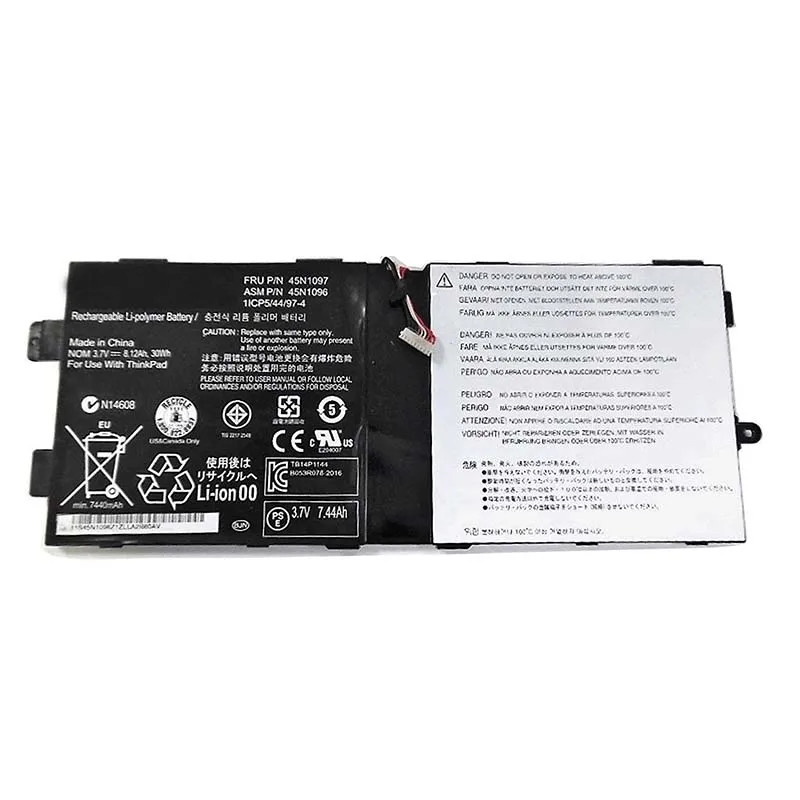 Аккумулятор для ноутбука Lenovo ThinkPad Tablet 2 1ICP5/3 7 4 44/97 мАч|Аккумуляторы ноутбуков| |