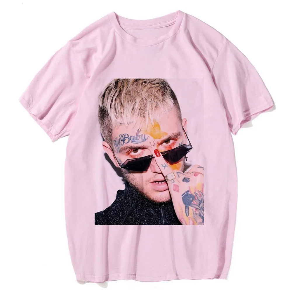 23 Lil Peep Футболка Music Man летние Графические футболки певица Мужская Новая Lil. peep футболка одежда Удобная футболка мужская женская - Цвет: 23