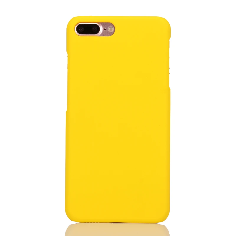 Для iPhone 7 8 чехол конфетный резиновый пластиковый жесткий для 7Plus iPhone8 8Plus Чехлы