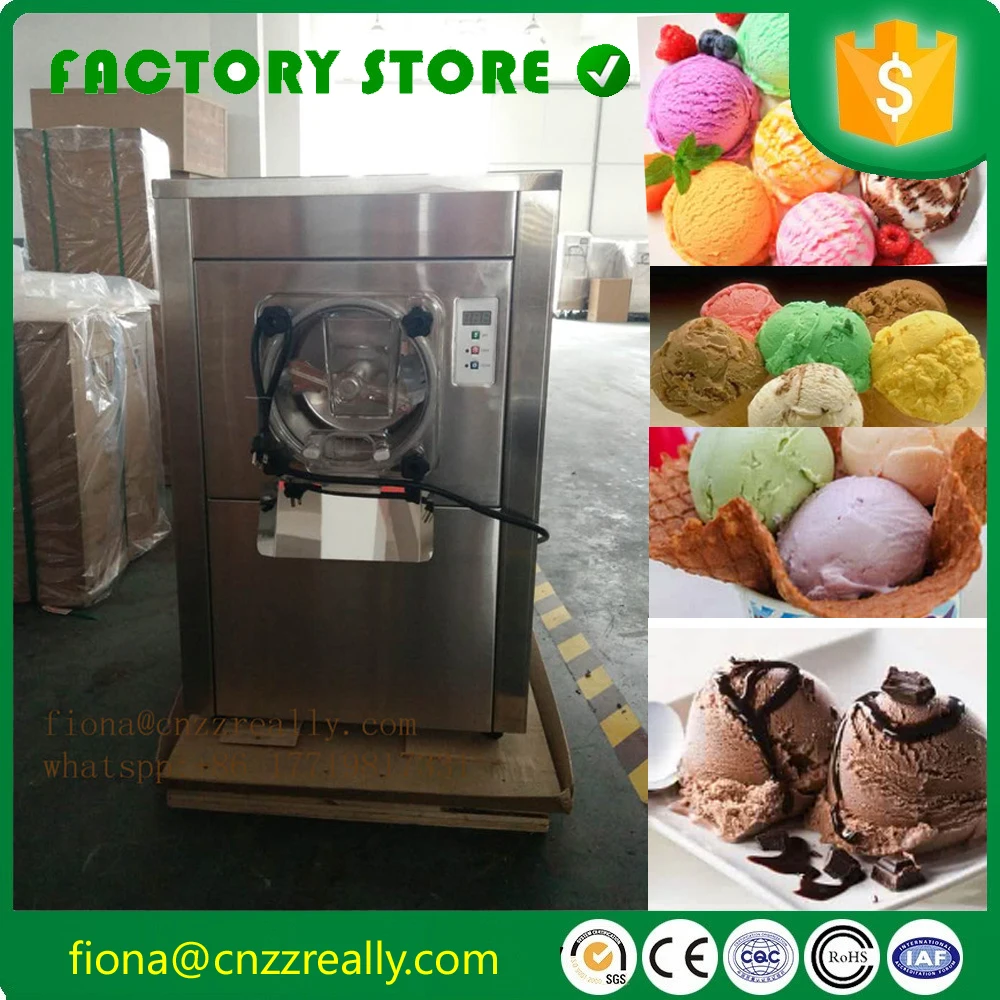 

Strong motor fast working hard ice cream machine ice cream making machine