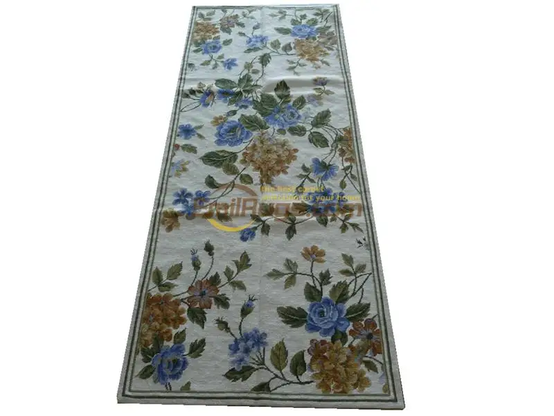 

Hand-woven Plain runner Carpet Antique Chinese Hand-made Wool woven floor Rectangular Wool Knitting Carpets