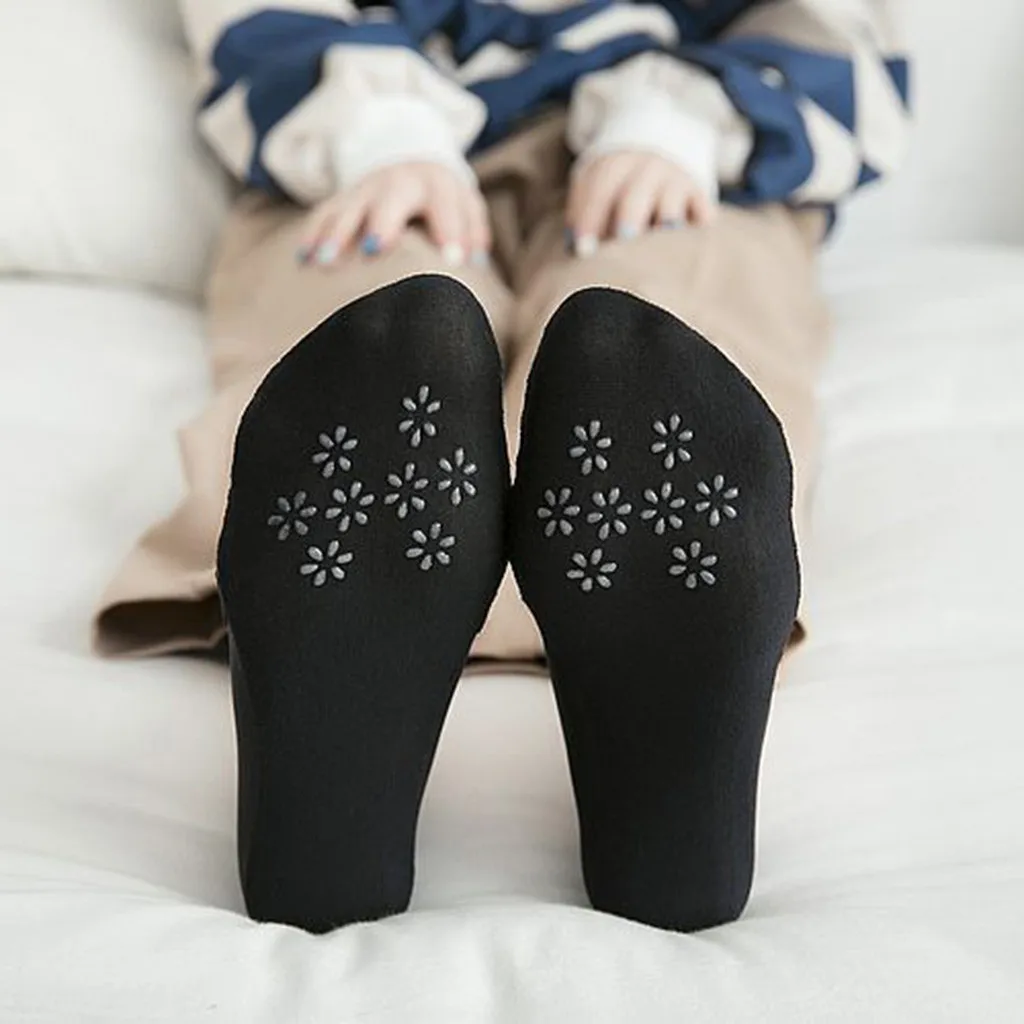 SAGACE 2019 новые женские носки из смешанного хлопка кружевные Нескользящие