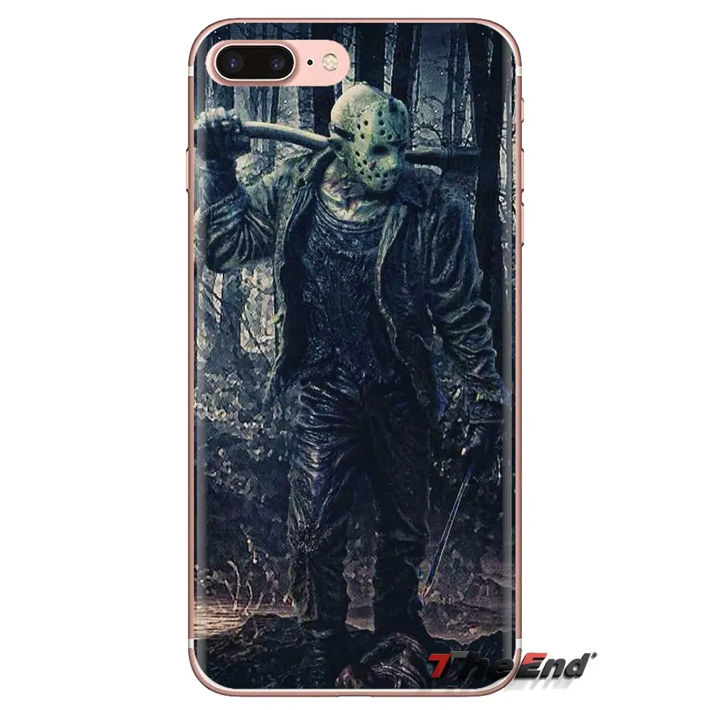 For Huawei G7 G8 P7 P8 P9 P10 P20 P30 Lite Mini Pro P Smart Plus 2017 2018 2019 Jason Vorhees Friday the 13th mask Phone Housing |