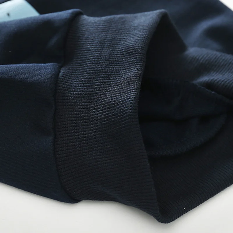 Осенняя детская одежда из 2 предметов топы с круглым вырезом и длинными рукавами