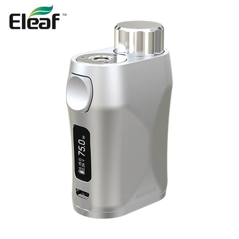 Оригинальный Eleaf iStick Pico X Mod Vape 75 Вт TC Box Melo Fit 18650 батарея поддерживает 4 Танк VS