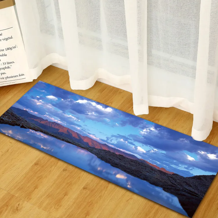 As Picture Восходящее солнце над облако Tapis салон Впитывающий Коврик для ванной коврик для Гостиная Спальня пол ковер Детский ковер - Цвет: As Picture