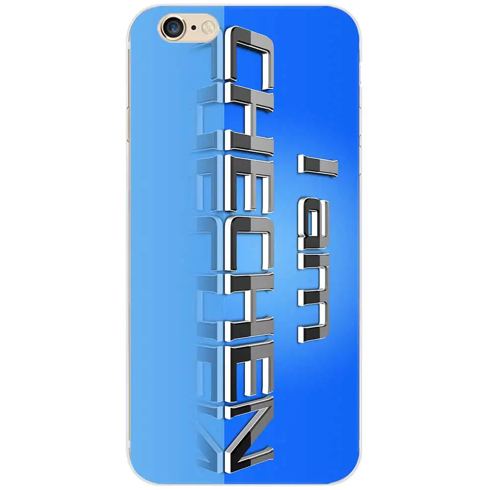 Чехлы из ТПУ для iPhone 6 7 8 S XR X Plus 11 Pro Max I Am From Chechen Wolf National Flag античная тема|Бамперы| |
