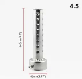 B-140x45mm Новая мотоциклетная обувь выхлопной глушитель выхлопной трубы дБ убийца глушитель подавитель звука для HONDA CBR1100XX Дрозд ST1300 ST1300A VFR800 CBR125R - Цвет: B-140x45mm