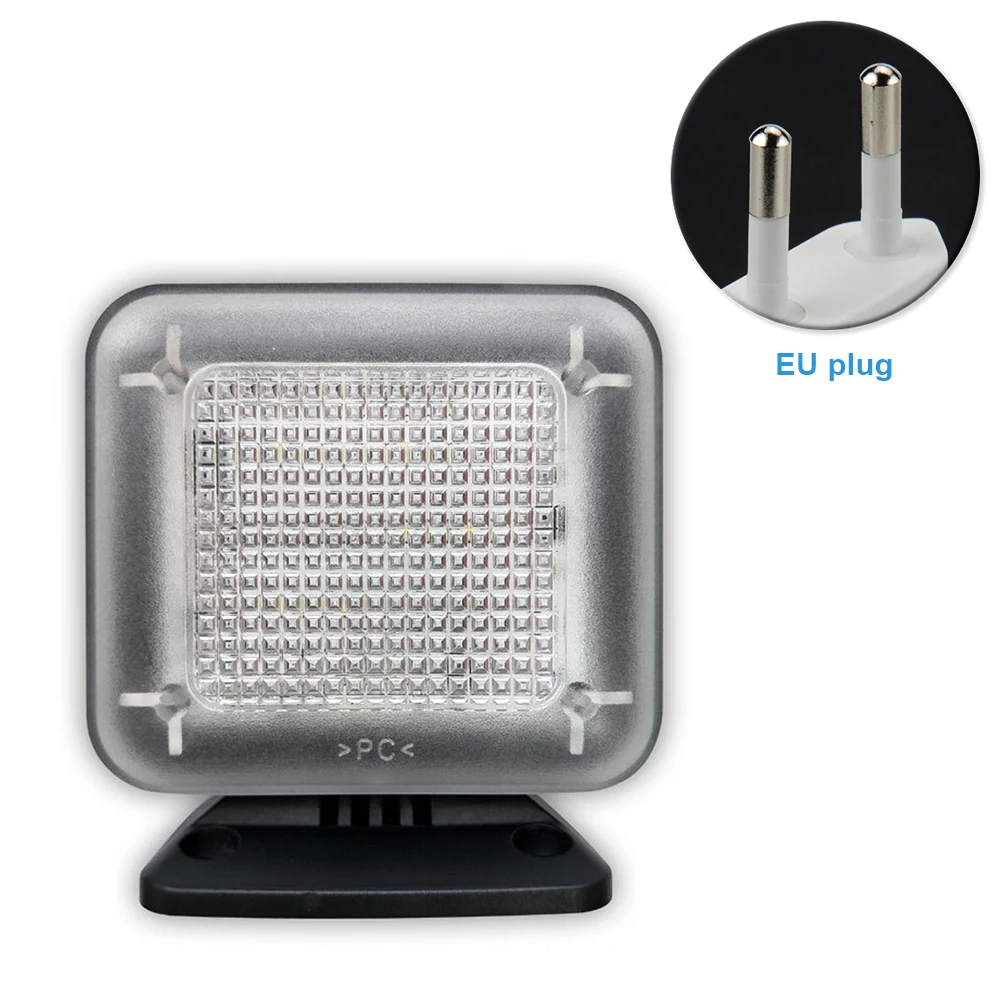 EU Plug ТВ симулятор светодиодный светильник имитатор поддельная Противоугонная защита ТВ защита США ЕС Великобритания штекер Адаптер питания ТВ симулятор - Цвет: EU Plug