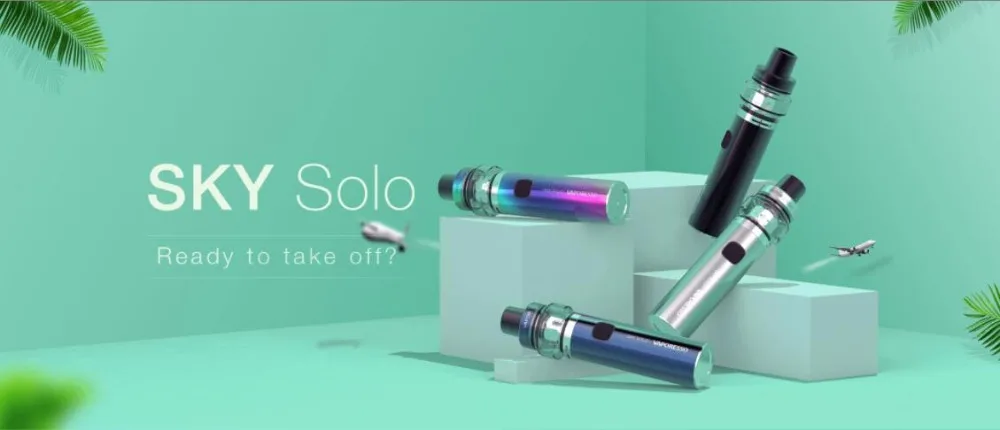 Комплект Vaporesso Sky Solo Plus, 3000 мА/ч, 8 мл, комплект Sky Solo, 1400 мА/ч, 3,5 мл, ручка Vape с GT, с сеточной катушкой, электронная сигарета
