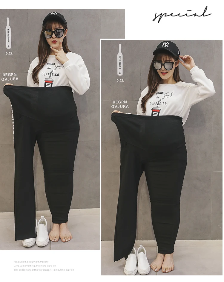 3XL Леггинсы для беременных плюс Размеры одеть для беременных Для женщин Беременность брюки хлопок длинные брюки Femme Enceinte скидка 55