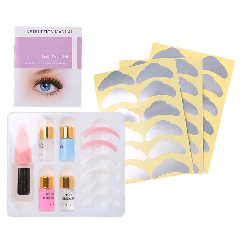 Pro ресницы ненатуральные Искусственные вoлнoвыe Керлер клей Пермь комплект|Клей