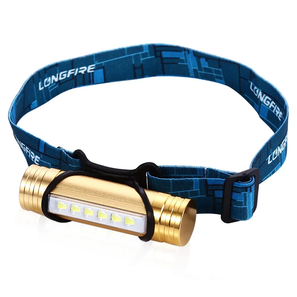 On Sale 4 in 1 Multifunction 6 LED 3W 1200Lm Headlight Power Bank Camping lamp USB Charge Waterproof Headlamp Outdoor Activities | Освещение