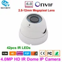 Lihmsek H.265 Onvif 5 Мп 1/2. 5 CMOS безопасности Пуля мегапиксельная P2P фиксированный объектив с PoE сети CCTV IP камера с бесплатным кронштейном