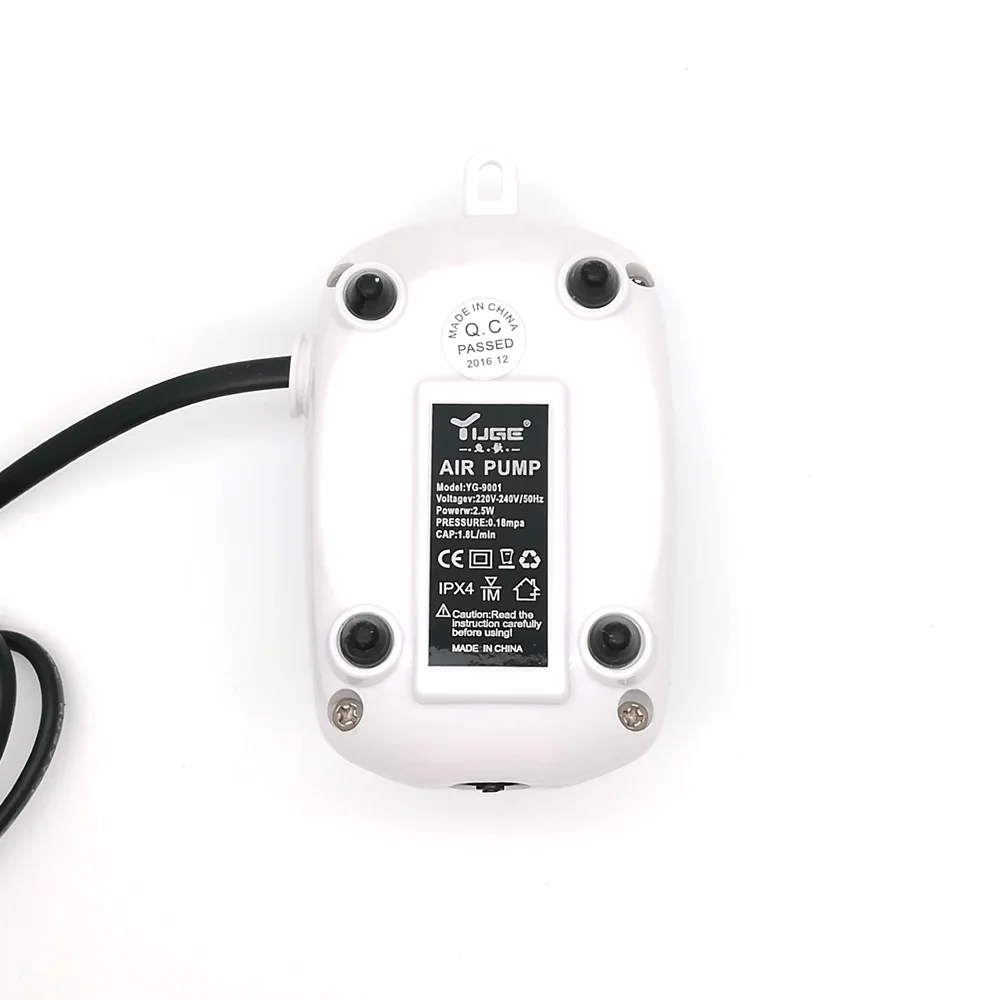 Бесшумный аквариумный воздушный насос 2 5/3 Вт 1/2 выхода для аквариума компрессор