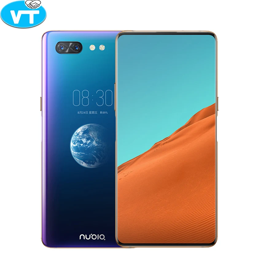 Оригинальный Новый NubiaX zte Нубия X Двойной экран смартфон Android 8 1 LTE Snapdragon 845