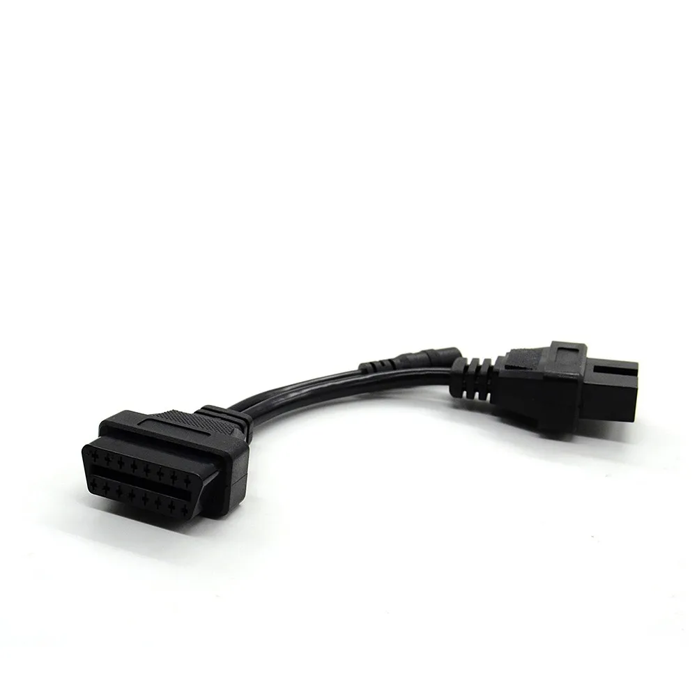 Для obds* abishi 12Pin до 16Pin OBD диагностический адаптер автомобильный кабель 12PIN OBD2 разъем для Mitsubishi 12 PIN