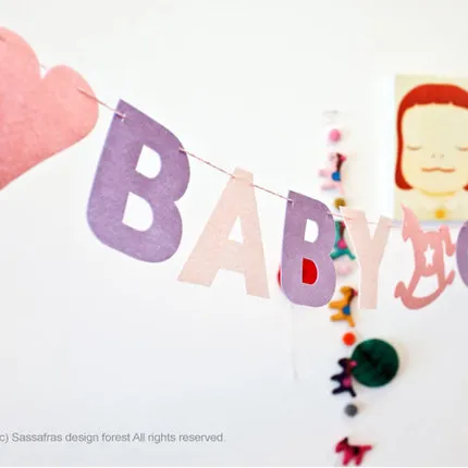 Горячая Распродажа 100 см счастливый мальчик и девочка ребенок 1ST баннеры флаги