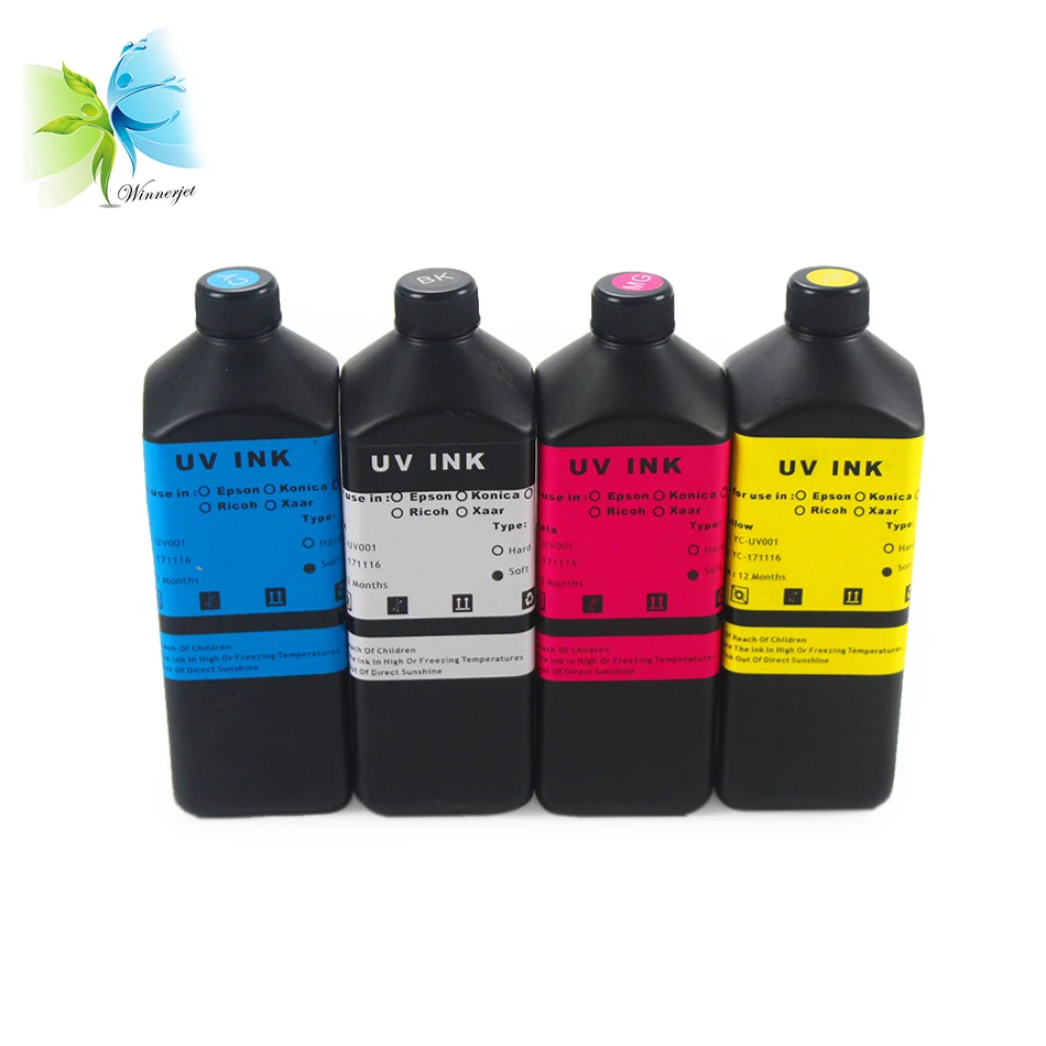 Winnerjet светодиодные УФ чернила для Epson R200 R210 R230 R250 R260 R265 R270 R280 R290 R330 R1800 R1900 R2000