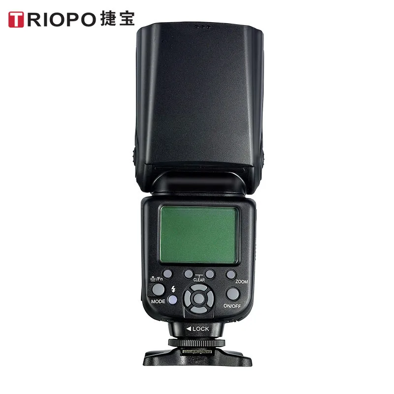 TRIOPO Беспроводная вспышка для камер Nikon и Canon GN58 TTL 1/8000 HSS Вспышка Speedlite 2 4G