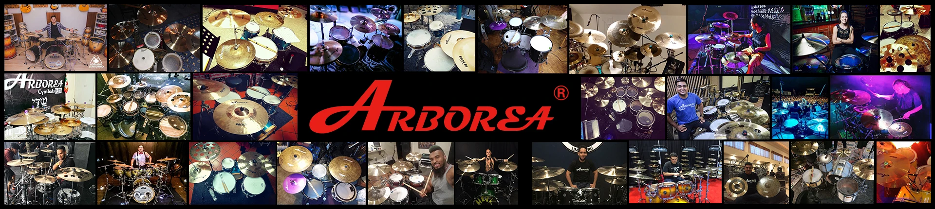 Arborea синий цвет Mute cymbal 14 ''HiHat